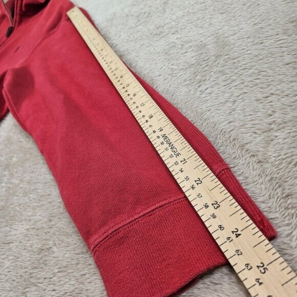 Polo By Ralph Lauren Sweater Pony Red 1/4 Zip Pullover Long Sleeve Mens Size XXL - Picture 8 of 10